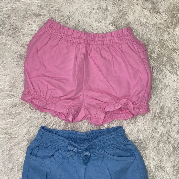 Gymboree- Crazy 8 Girls Baby Shorts Set 12-18 mos - Picture 5 of 8